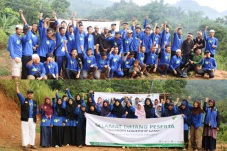 Peserta Cordofa Leadership Camp (CLC) yang diselenggarakan di Komunitas Suku Baduy, Banten, 1-5 Februari 2016. (DD)