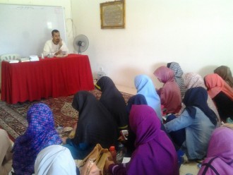 Pelatihan menulis Forum Komunikasi Muslimah Indonesia di Malaysia) daerah Perak. (YY Farikha/FOKMA)