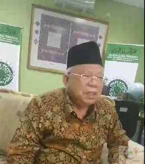 Ketua Majlis Ulama Indonesia, KH. Ma’ruf Amin. (JPRMI)