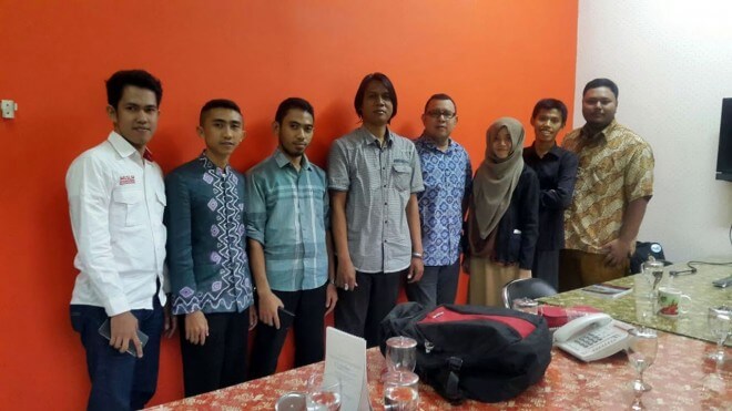 Pengurus Pusat Kesatuan Aksi Mahasiswa Muslim Indonesia (PP KAMMI) mengunjungi Kantor Komisi Nasional Hak Asasi Manusia di Menteng, Jakarta Pusat, Jumat (12/2/2016). (ist)