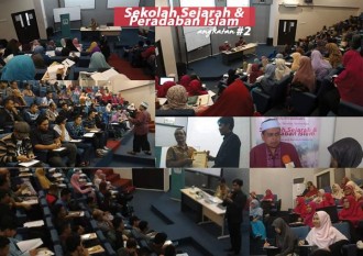 Sekolah Sejarah dan Peradaban Islam (SSPI), di Auditorium Gedung X FIB UI, Sabtu, (2/4/2016). (Sekar Ayu Wulandari)