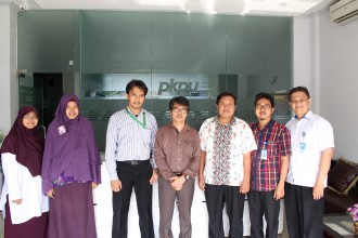 Auditor TUV Nord Indonesia bersama TIM PKPU.  (Putri/PKPU)