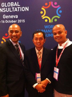 PKPU bersama delegasi Indonesia menghadiri World Humanitarian Summit di Istanbul Turki. (th/kis/PKPU)