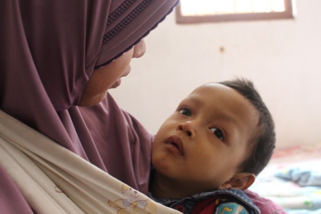 Muhamad Fahri (2 tahun) didiagnosa terkena Ensefalitis (Radang Otak) (Hani/Yakesma)
