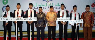 Wisuda Penghafal Al-Quran dan Pelepasan Dai Nusantara, di Mahad Aly An-Nuaimy, Kamis (26/5/2016). (Muhaimin Ibnu Aziz)