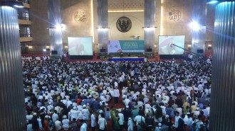 40 Ribu Jamaah menghadiri Tabligh Akbar Wahdah Islamiyah.