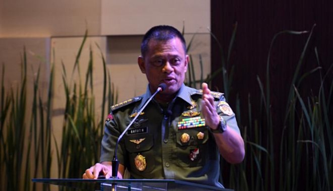 Panglima TNI Jenderal  Gatot Nurmantyo. (pos-metro.com)