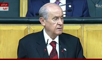 Pemimpin Partai Gerakan Nasional (MHP), Devlet Bahçeli. (aljazeera.net)
