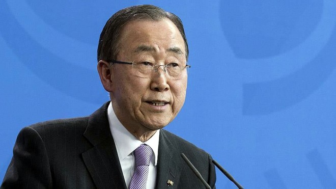 Sekretaris Jenderal PBB, Ban Ki-moon. (Anadolu Agency)