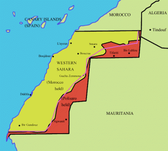 Konflik wilayah Sahara Barat (wikipedia.com)