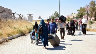 Pengungsi Suriah kembali ke rumahnya di Jarabulus. (aa.tr.com)