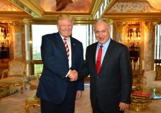 Pertemuan Donald Trump dengan Netanyahu. (jpost.com)