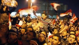 Demonstrasi kecil terjadi menjelasang aksi besar tanggal 11/11/2016. (egyptwindownet)