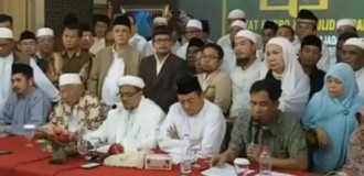Konferensi Pers GNPF MUI resmi lakukan Aksi Bela Islam III pada 2 Desember 2016. (pojoksatu.id)
