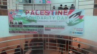 Talk Show Palestine Solidarity Day di UIN Syarif Hidayatullah Jakarta. (aspacpalestine.com)