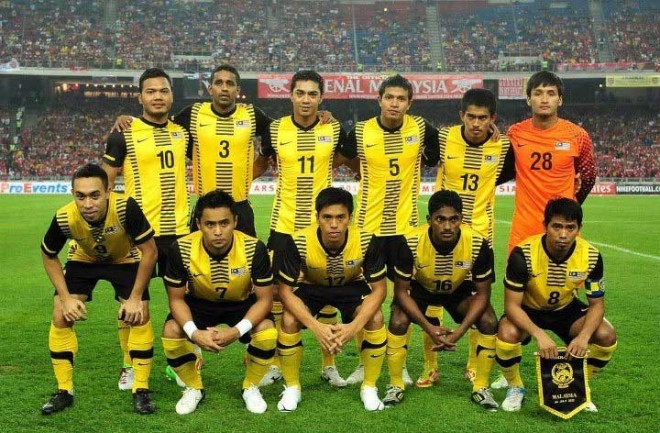Timnas Sepakbola Malaysia. (sportanews)
